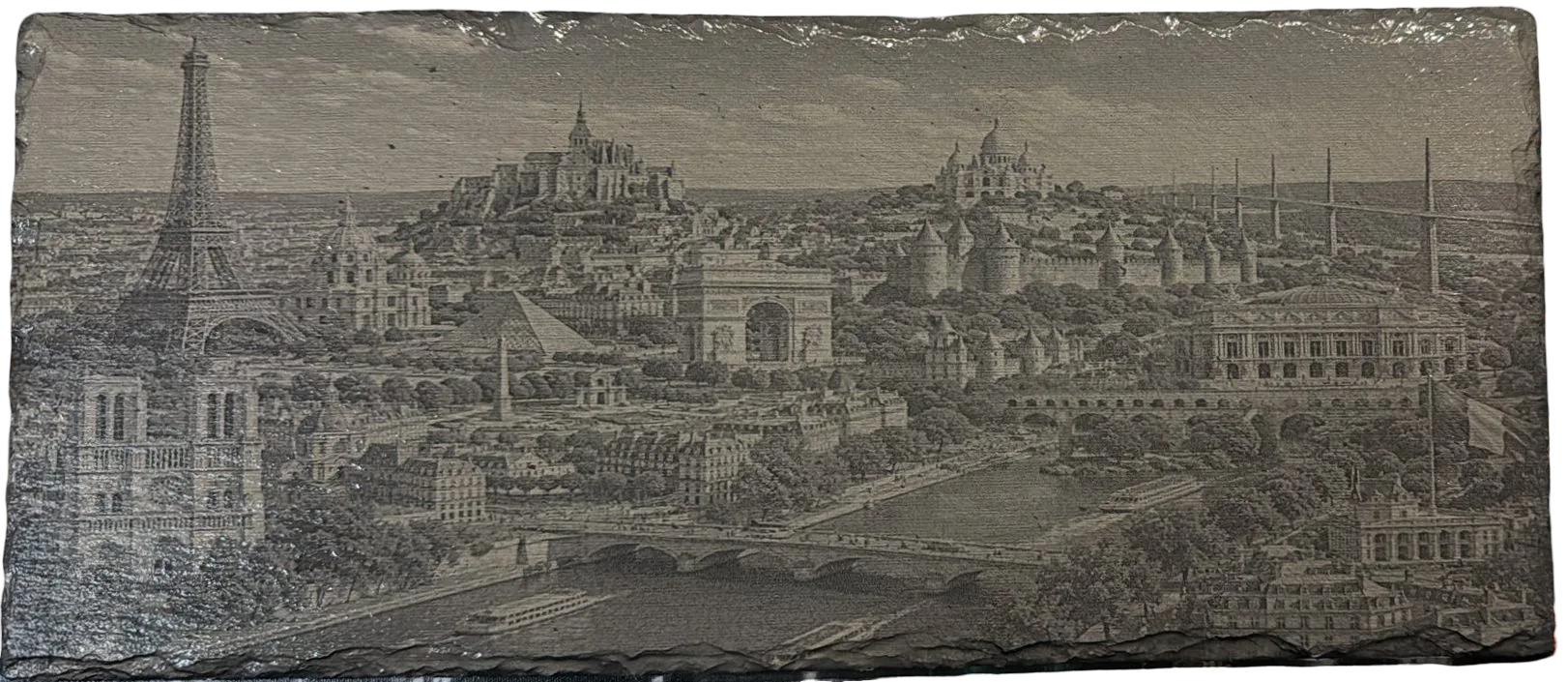 Laser engraving by Sandra Dam, made with DithX